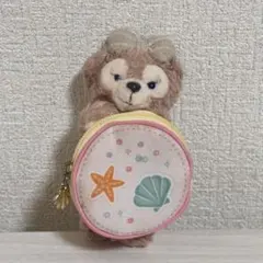 ディズニーシー シェリーメイ ポーチつきぬいぐるみストラップ
