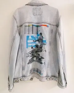 2025年最新】zara デニムジャケット バスキアの人気アイテム - メルカリ