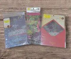 モネ 花の庭 レターセット 便箋 封筒 新品 名画 まとめ売り可