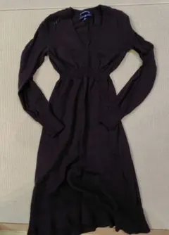 GAP 100% ワンピース XS ダークブラウン