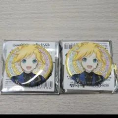 プロセカ 鏡音レン　あんスタ　 グリッター缶バッジB　コネライ