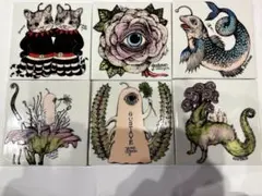 ヒグチユウコ GUSTAVE こねことうみねこ 九谷焼 絵皿 No.2 絵画