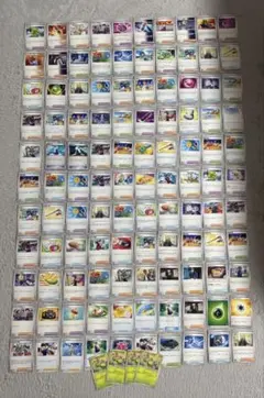 ポケモンカードゲーム　サポートグッズ大量デッキパーツ　まとめ売り　114枚⭐