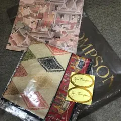 新品未開封　ジムトンプソン　シルクスカーフ