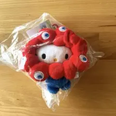 完売　キティ　ぬいぐるみ 大阪万博　限定　ミャクミャク　カラビナ　チャーム