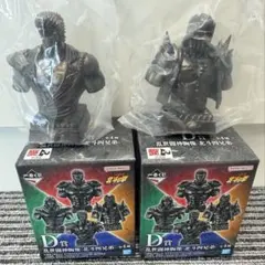 一番くじ 北斗の拳 D賞 乱世闘神胸像 ケンシロウ、ジャギ 2体セットのサムネイル