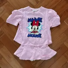 mesfavoris 韓国こども服　ミニーマウス　セットアップ　100cm