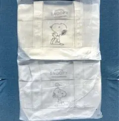 スヌーピーPEANUTS コーデュロイ　トートバッグ　手提げ　マザーズバッグ通勤