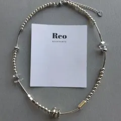 №2156シルバービーズネックレス