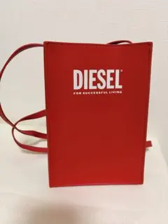 DIESEL ショルダーバッグ レッド