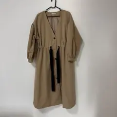 OLIVE des OLIVE ベージュロングコート