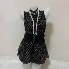 00s coquette Wishcore 水玉模様 ドット柄 pinkワンピ