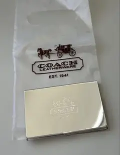 COACH メタルカードケース