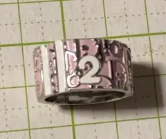 Christian Dior トロッター リング ピンク　刻印6