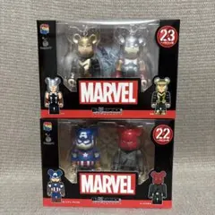 マーベル ベアブリック ハッピーくじ　ペアボックス賞