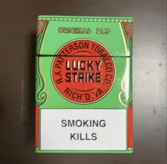 ラッキーストライク ヴィンテージ タバコ 空箱 lucky strike 旧型