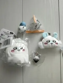 いちかわ　モモンガ　ぬいぐるみ・マスコットセット 5点