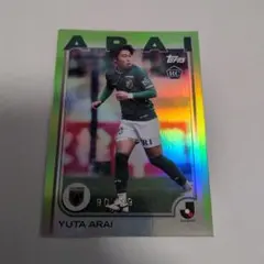 2025 Topps Jリーグ　東京ヴェルディ　新井悠太　99シリ