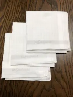 【値下げ】イヴ・サンローラン　ハンカチ　3枚セット