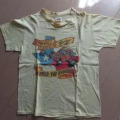 80s Hanes ビンテージ レーシング Tシャツ L 1983年