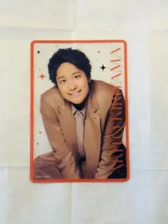 WEST. SPECIAL LIVE 『WESTA!』 男前カード 桐山照史