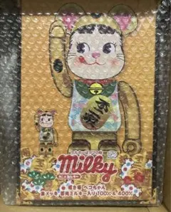 2025年最新】be@rbrick 招き猫 ペコちゃん 金メッキの人気