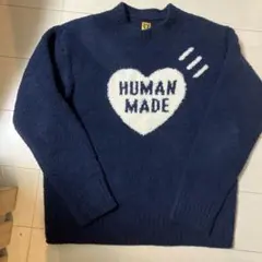 HUMAN MADE ネイビー セーター Mのサムネイル