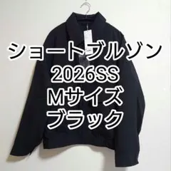 ユニクロU ショートブルゾン Mサイズ ブラック UNIQLO U