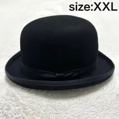 美品　NEWYORK HAT ニューヨークハット　ボーラーハット　XXLサイズ