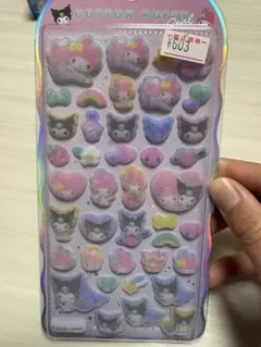 コットンパフィーシール　マイメロ♡クロミ