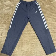 【160cm】adidas トラックパンツ IK7380 ダークブルー