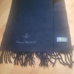 ヴィヴィアンウエストウッド Vivienne Westwood 黒 マフラーのサムネイル