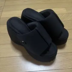 yello TOKYO BLACK PLATFORM SANDALSのサムネイル