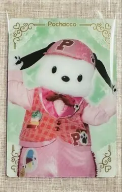 サンリオキャラクターズ ツインウエハース ライブキャラクター ポチャッコ トレカ