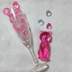 アクリルアイスセット　ねこ