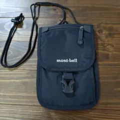 montbell モンベル マルチボディバッグ ブラック 人気カラー 黒 刺繍