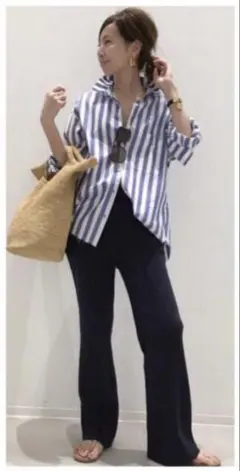 値下 アパルトモン リブニットパンツのサムネイル
