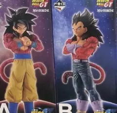 一番くじ ドラゴンボールGT A賞 孫悟空 B賞 ベジータ フィギュアセット