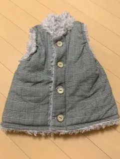 美品　RAG MART リバーシブル　ノースリーブアウター　95