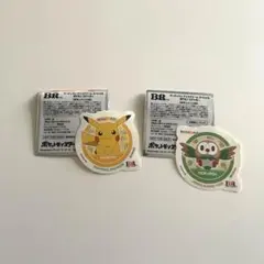 サーティワン ポケモン ステッカー ピカチュウ モクロー