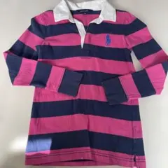 Ralph Lauren ストライプポロシャツ 140