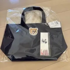 フェイラー　オールドテディ　ワッペントート　ネイビー　小　おまけ付き