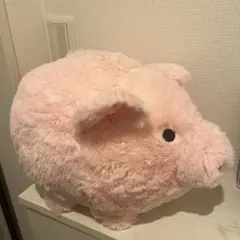 ピンクのブタ ぬいぐるみ 貯金箱　フライングタイガーのサムネイル