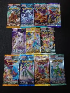ポケモンカードゲーム パック11種セット