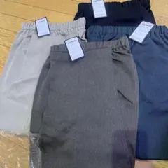 充実サイズのらくちんフリーパンツ