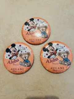 （非売品）未使用AULANI アウラニディズニーリゾート　ピンバッジ 3個セット