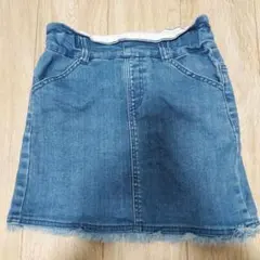 petit main 120 デニムスカート