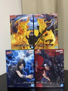 【NARUTO疾風伝】ナルト ミナト サスケ イタチ 4点セット GIGO限定