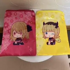 推しの子　RubyとMEMEのキャラクターポーチ　2点セット