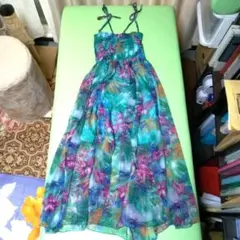 ハワイアン　ドレス　ハワイで購入　美品　2回使用